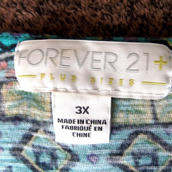 Super Cute Forever 21 Boho Tank Top Size 3X - Picture 8 of 8